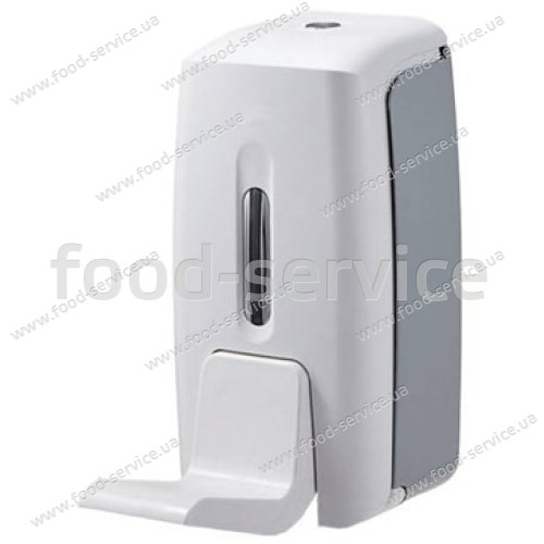 Дозатор для рідкого мила Berg HSD-F7002 ліктьовий 800мл білий